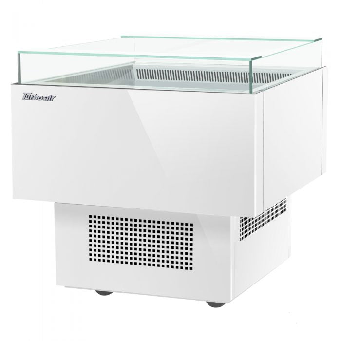 Turbo Air TOS-30PN-W(B) 30" Sandwich & Cheese Display Case, Pillar Type, Refrigerated, White or Black, 1.46 Cu. Ft.