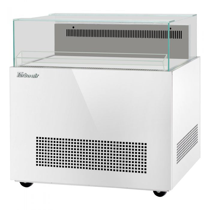 Turbo Air TOS-40NN-W(B) 40" Sandwich & Cheese Display Case, Refrigerated, White or Black, 1.83 Cu. Ft.