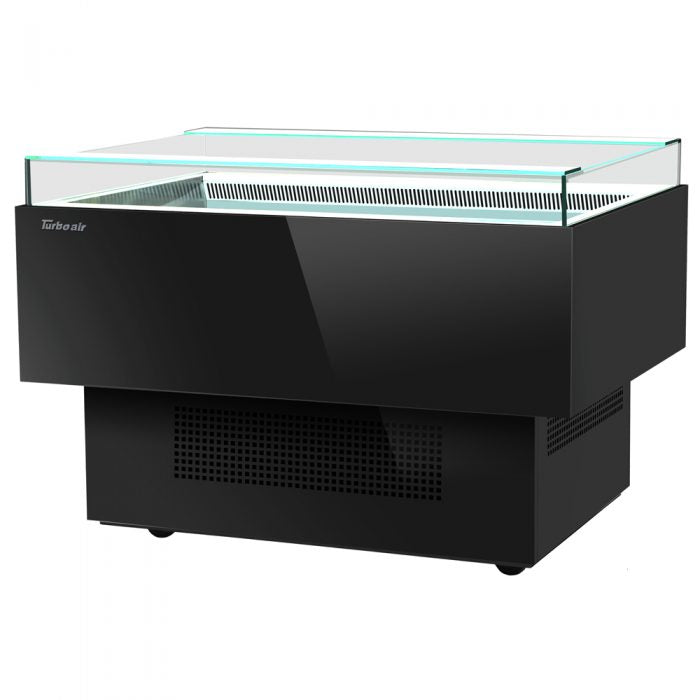 Turbo Air TOS-40PN-W(B) 40" Sandwich & Cheese Display Case, Pillar Type, Refrigerated, White or Black, 2.04 Cu. Ft.