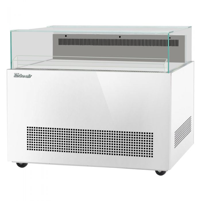 Turbo Air TOS-50NN-W(B) 50" Sandwich & Cheese Display Case, Refrigerated, White or Black, 2.35 Cu. Ft.