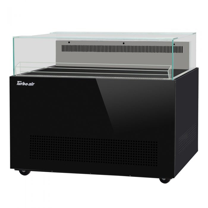 Turbo Air TOS-50NN-W(B) 50" Sandwich & Cheese Display Case, Refrigerated, White or Black, 2.35 Cu. Ft.
