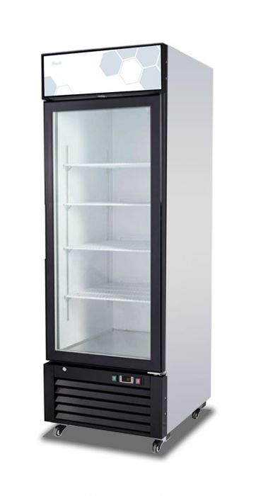 Migali C-23RM-HC 23 cu/ft Glass Door Merchandiser Refrigerator, Competitor Series