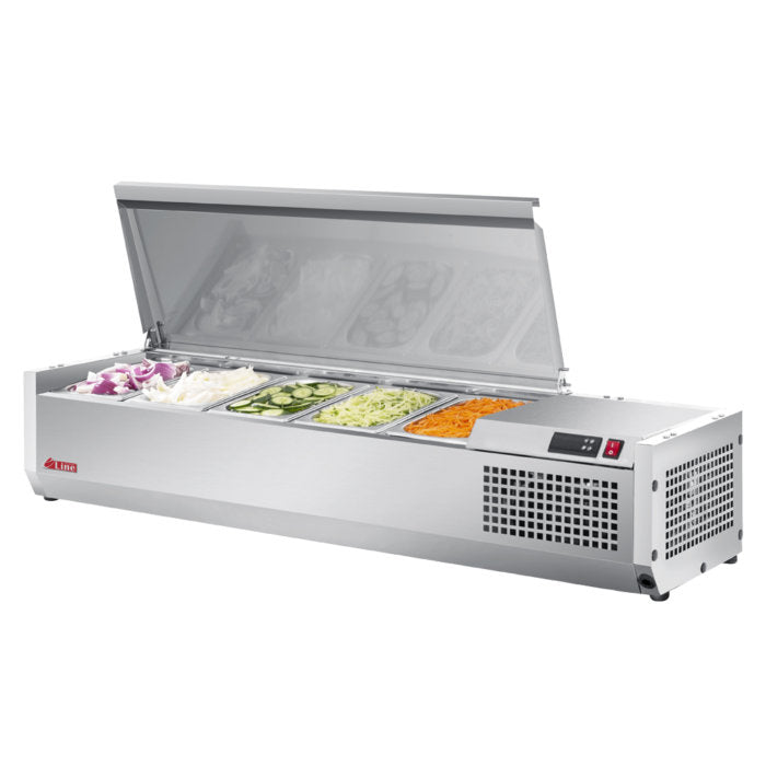 Turbo Air CTST-1200-N 47" Counter Top Refrigerated Salad Prep Table