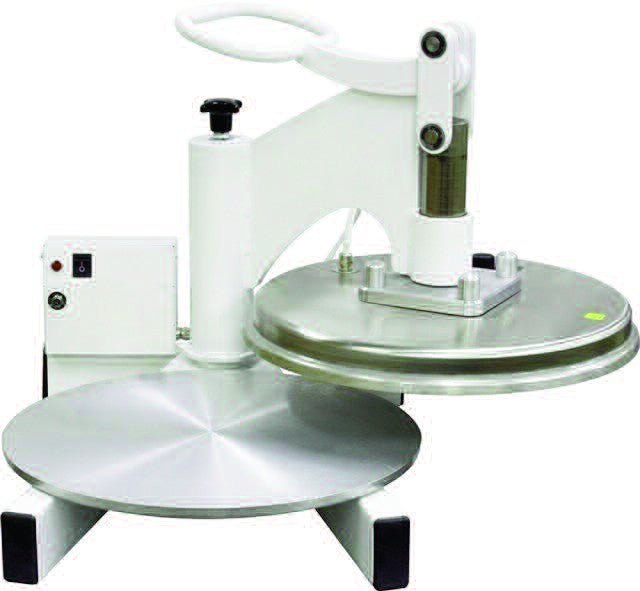 Dutchess DUT/DMS-18 Manual Pizza Dough Press, Large 18” Round Platens, 120V