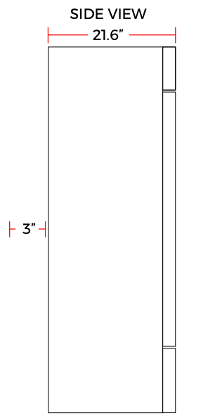 Coldline G10-B 21″ Single Glass Swing Door Merchandiser Refrigerator, Black