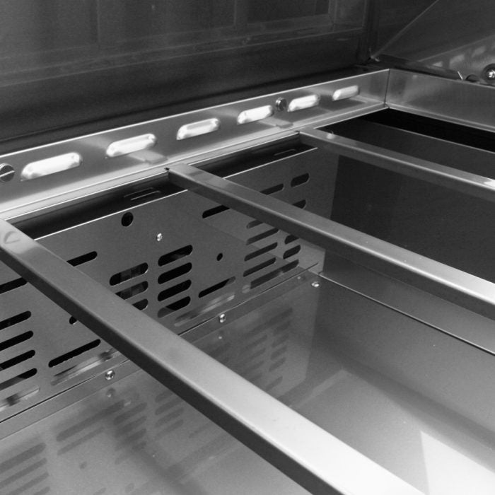 Turbo Air MST-28-N 1 Solid Door Refrigerated Sandwich Prep Table, 7 Cu. Ft.
