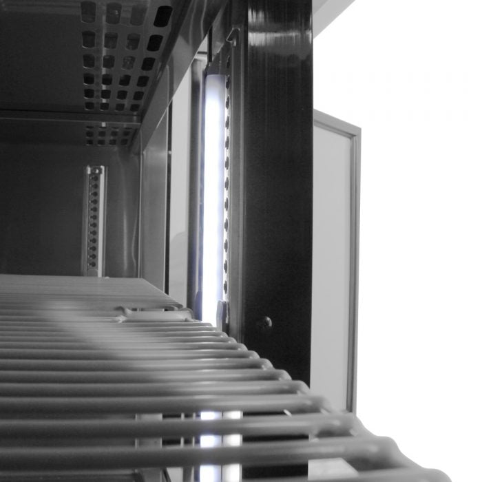 Turbo Air MST-60-24-N 2 Solid Door  Mega Top Refrigerated Sandwich Prep Table, 19 Cu. Ft.