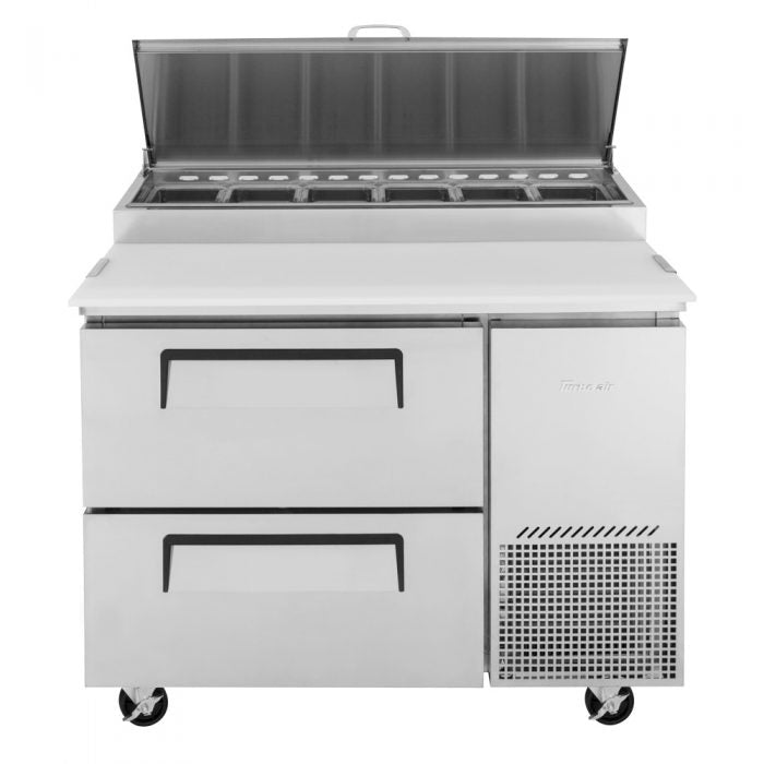 Turbo Air TPR-44SD-D2-N 2 Drawer Refrigerated Pizza Prep Table