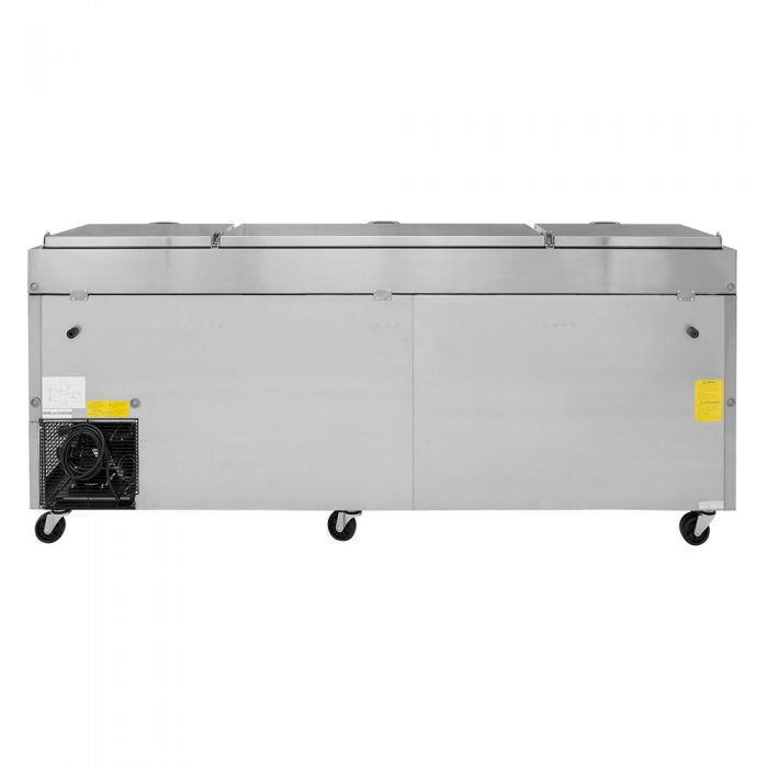 Turbo Air TPR-93SD-D4-N 1 Solid Door and 4 Drawer Refrigerated Pizza Prep Table