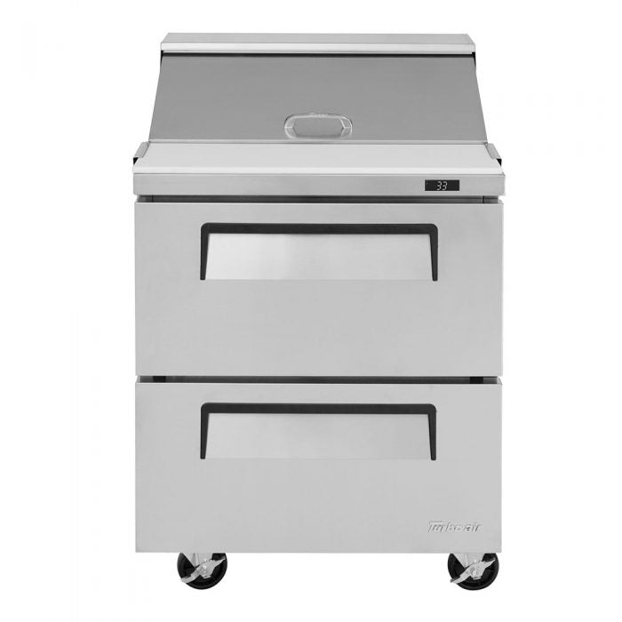 Turbo Air TST-28SD-D2-N 2 Drawer Refrigerated Sandwich Prep Table