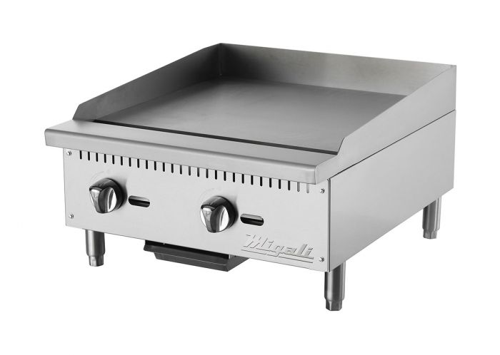 Migali C-G24 24" Wide Manual Griddle - 60,000 BTU, Competitor Series