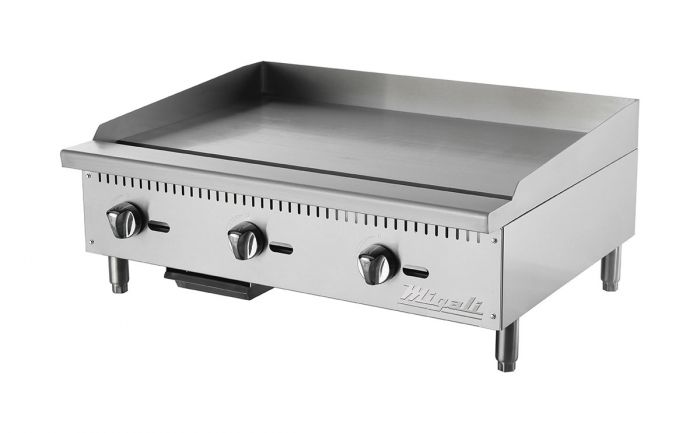 Migali C-G36 36" Wide Manual Griddle - 90,000 BTU, Competitor Series