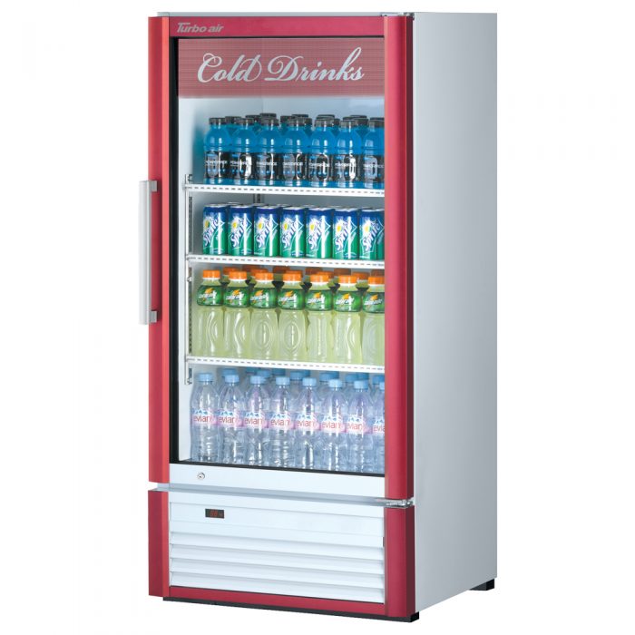 Turbo Air TGM-10SD-N6 1 Door Swing Style Glass Merchandiser Refrigerator