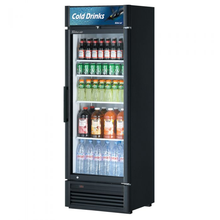 Turbo Air TGM-15SD-N6 1 Door Swing Style Glass Merchandiser Refrigerator