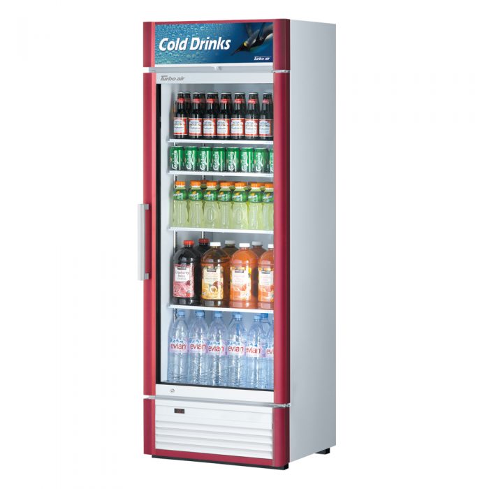 Turbo Air TGM-15SD-N6 1 Door Swing Style Glass Merchandiser Refrigerator