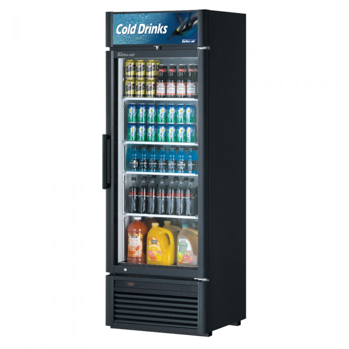 Turbo Air TGM-20SD-N6 1 Door Swing Style Glass Merchandiser Refrigerator