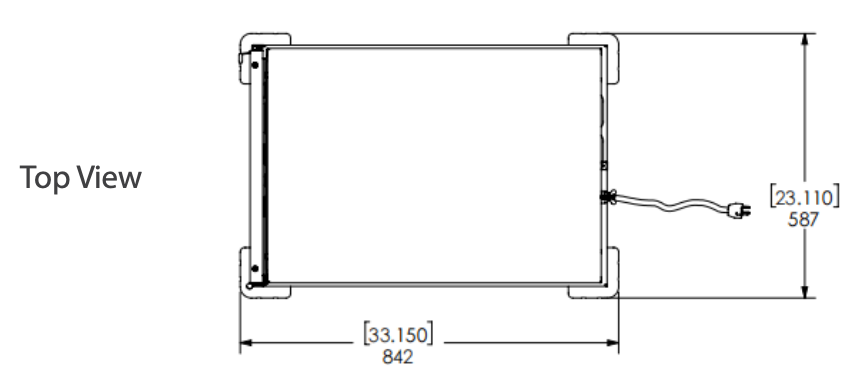 Prepline MPI1836 Full Size Insulated Heater Proofer Cabinet with Clear Door, 120V