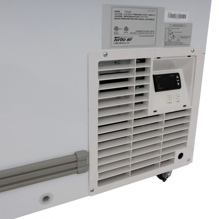 Turbo Air TFS-25F-N 69" Display Chest Freezer, 25.2 Cu. Ft.