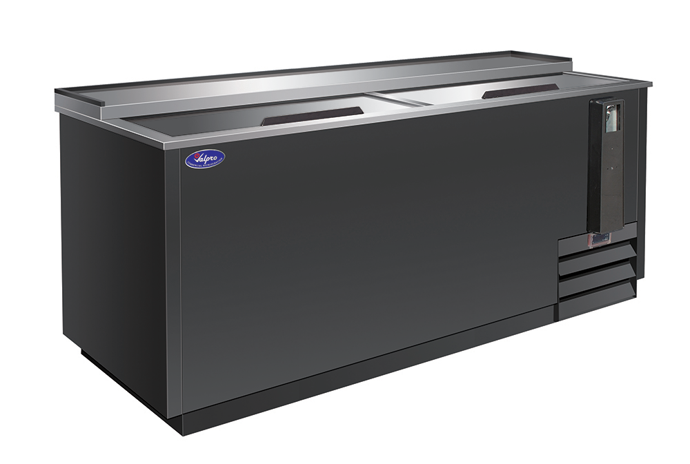 Valpro VPB65 65” Horizontal Bottle Cooler Two Lids