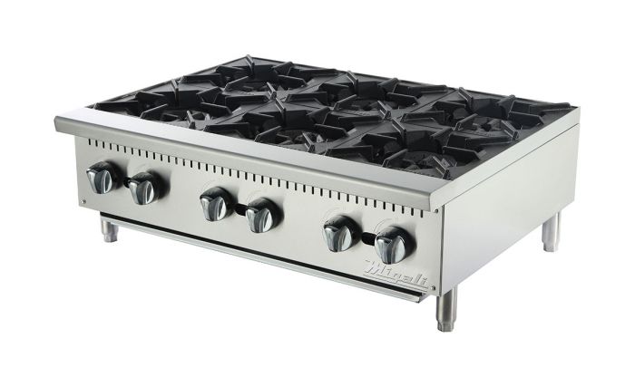 Migali C-HP-6-36 6 Burner Hot Plate, Competitor Series