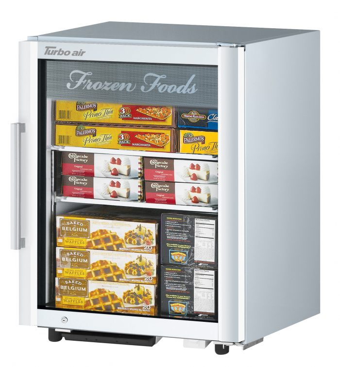 Turbo Air TGF-5SD-N Countertop Merchandiser Freezer, 4.26 Cu. Ft.
