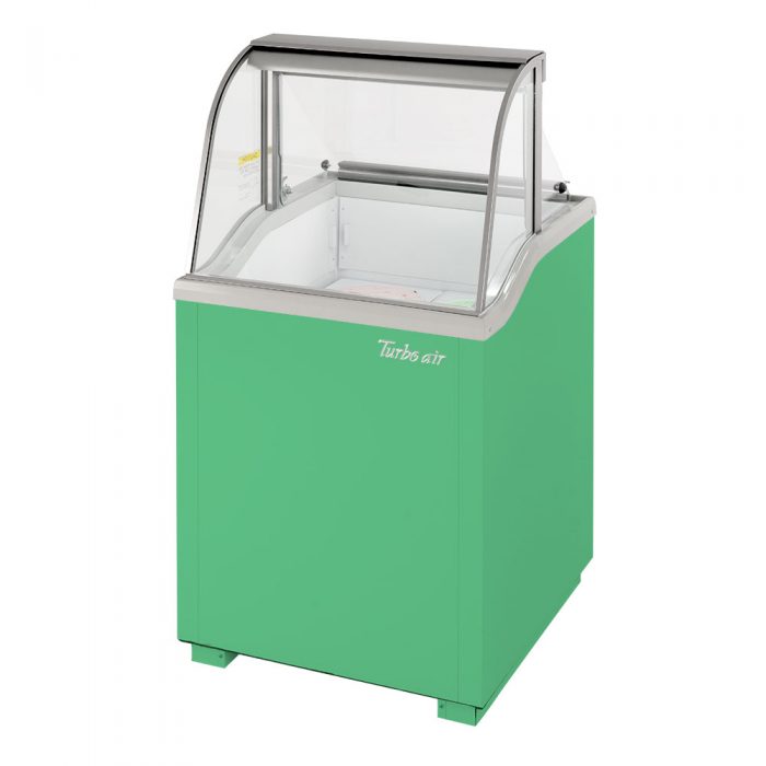 Turbo Air TIDC-26G-N 26" Ice Cream Dipping Cabinet, Green or White