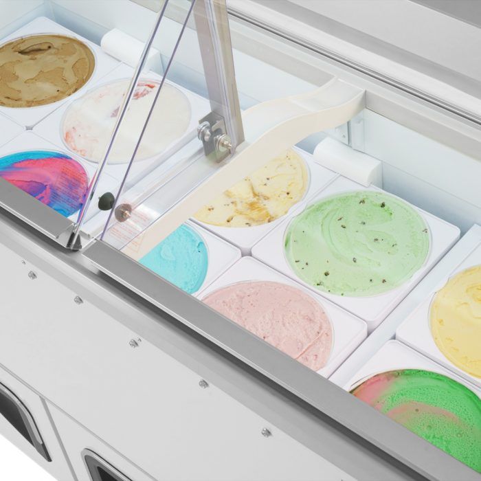 Turbo Air TIDC-26G-N 26" Ice Cream Dipping Cabinet, Green or White