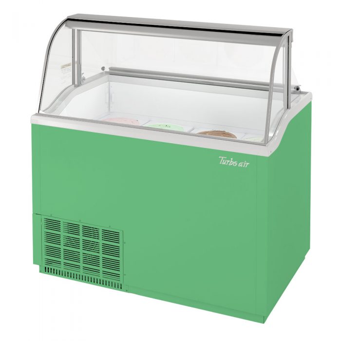 Turbo Air TIDC-47G-N 47" Ice Cream Dipping Cabinet, Green or White