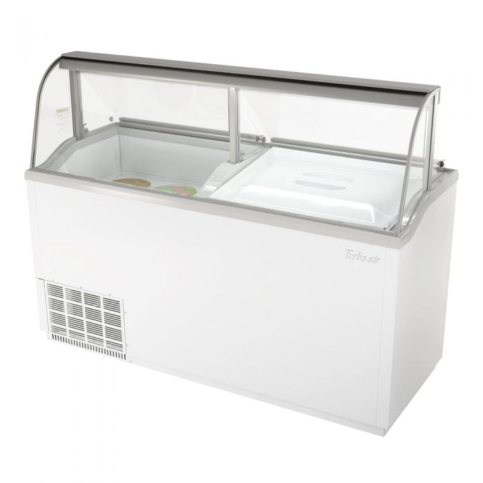 Turbo Air TIDC-70G-N 68" Ice Cream Dipping Cabinet, Green or White