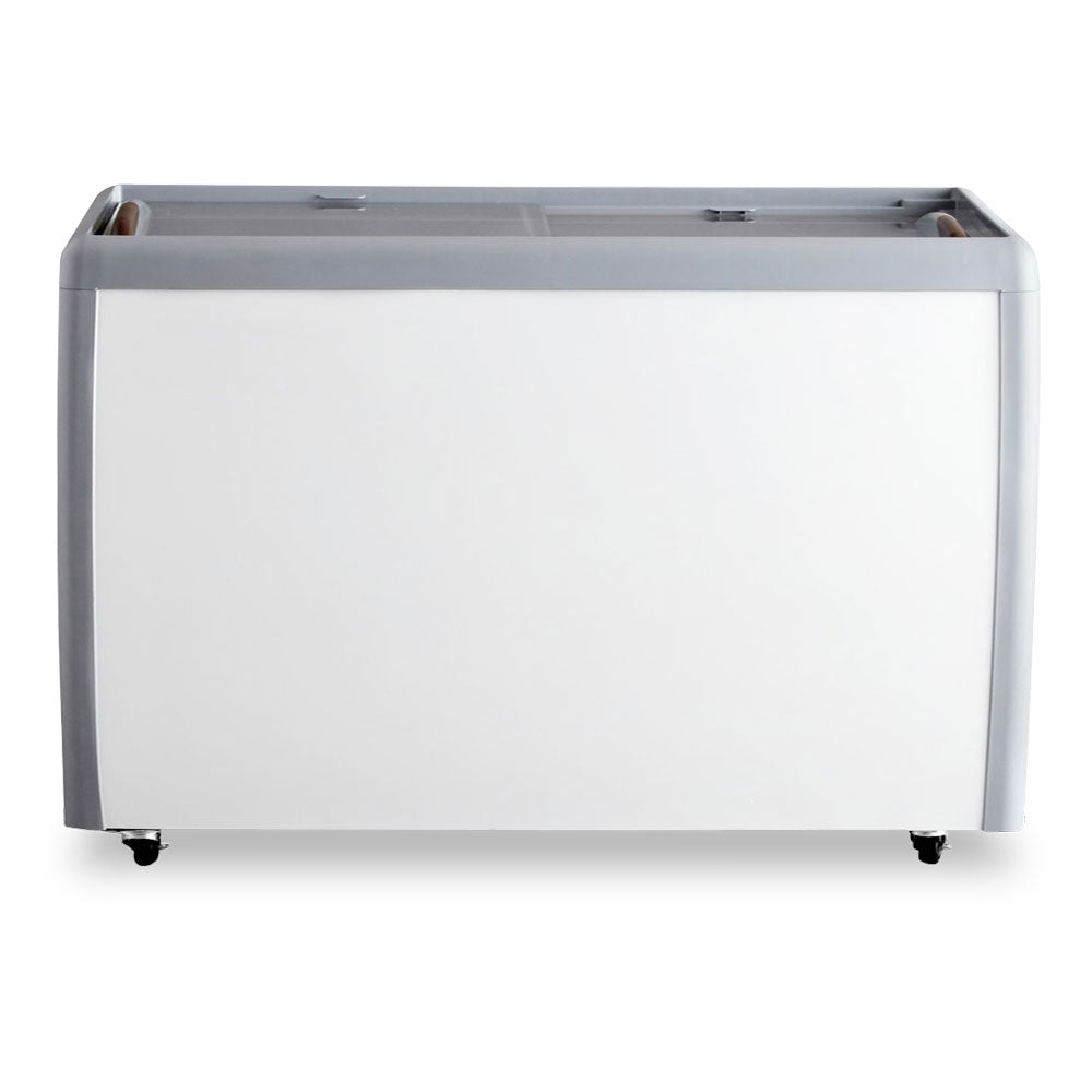 Coldline RI360 50" Flat Sliding Glass Top Lid Chest Freezer, 13 Cu. Ft.