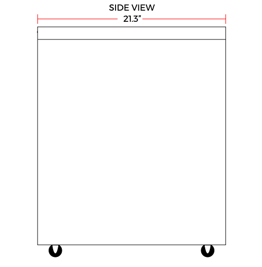 Coldline SD180 34" Flat Glass Top Display Ice Cream Freezer with 1 Basket, ETL