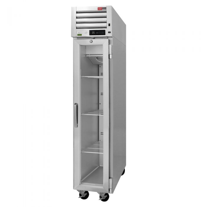 Turbo Air PRO-15R-G-N 1 Glass Door Top Mount Refrigerator, Slim Line, 13.3 Cu. Ft.