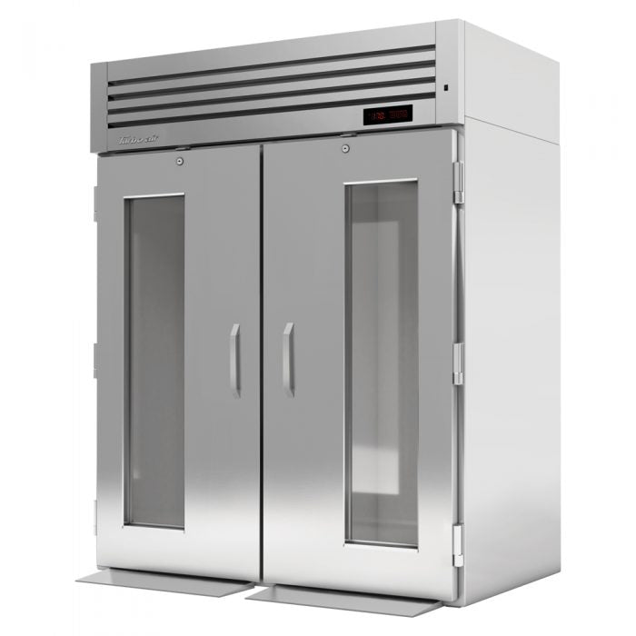 Turbo Air PRO-50H-G-RT 4 Glass Full Door Roll-In, Pass-thru, Heated Cabinet, 80.8 Cu. Ft.
