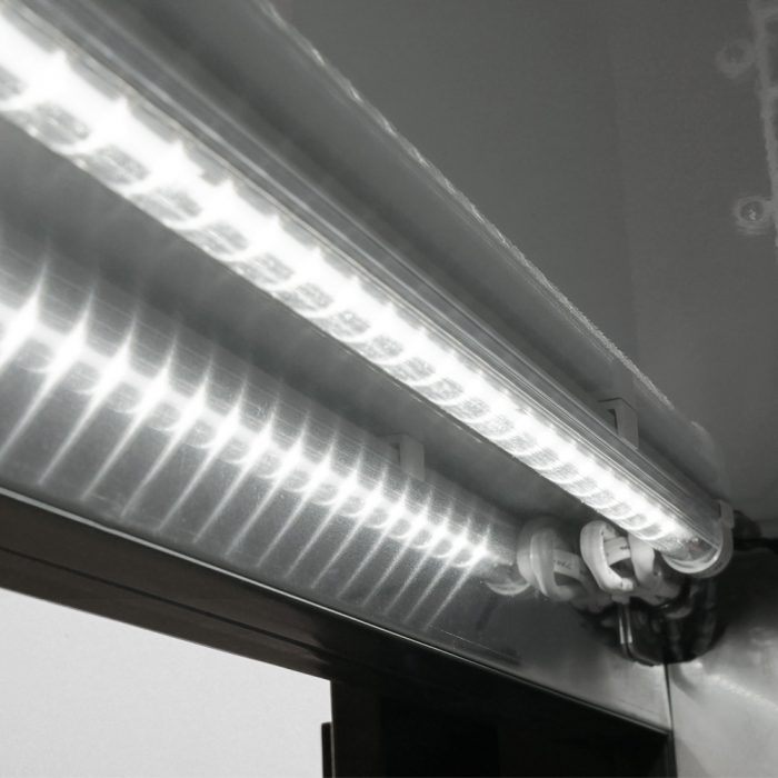 Turbo Air TBB-24-72SB-N6 24.5" Deep Narrow Back Bar Cooler, 3 Solid Door 73" Black Vinyl Exterior Back Bar Cooler, 20.6 Cu. Ft.