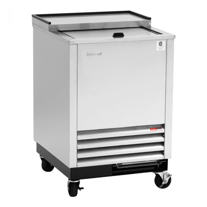 Turbo Air TBC-24SD-GF-N6 1 Lid Stainless Steel Exterior Glass Chiller & Froster
