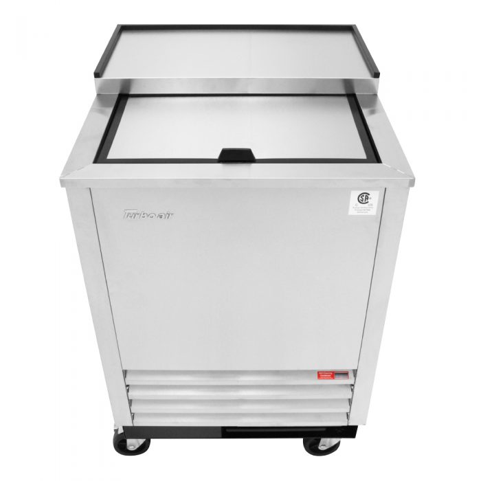 Turbo Air TBC-24SD-GF-N6 1 Lid Stainless Steel Exterior Glass Chiller & Froster