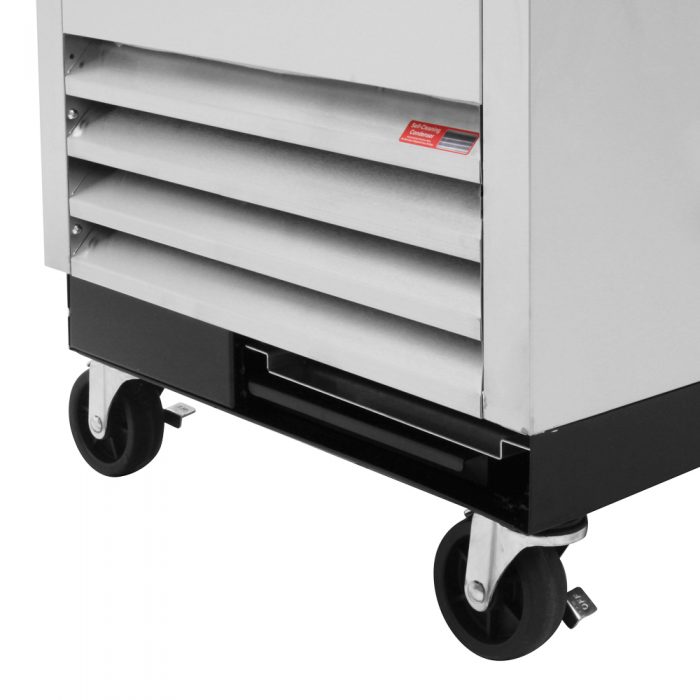 Turbo Air TBC-24SD-GF-N6 1 Lid Stainless Steel Exterior Glass Chiller & Froster