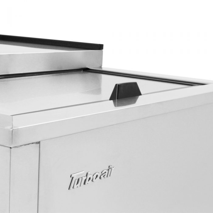 Turbo Air TBC-24SD-GF-N6 1 Lid Stainless Steel Exterior Glass Chiller & Froster