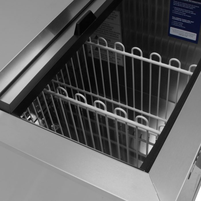 Turbo Air TBC-24SD-N6 1 Lid Stainless Steel Exterior Bottle Cooler