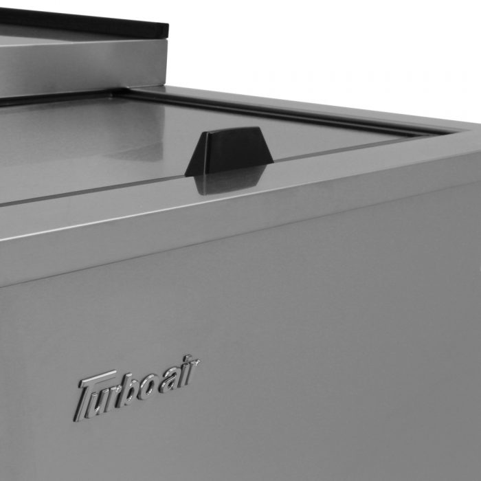 Turbo Air TBC-36SD-GF-N 1 Lid Stainless Steel Exterior Glass Chiller & Froster