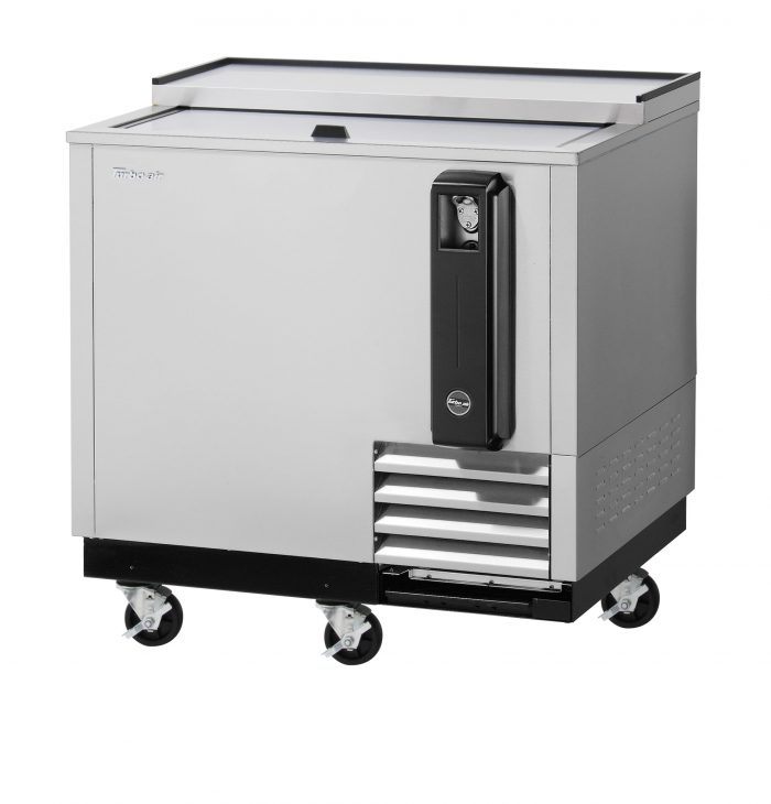 Turbo Air TBC-36SD-N6 1 Lid Stainless Steel Exterior Bottle Cooler