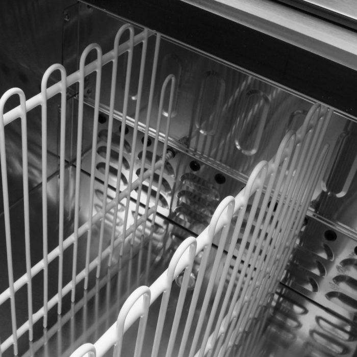 Turbo Air TBC-36SD-N6 1 Lid Stainless Steel Exterior Bottle Cooler