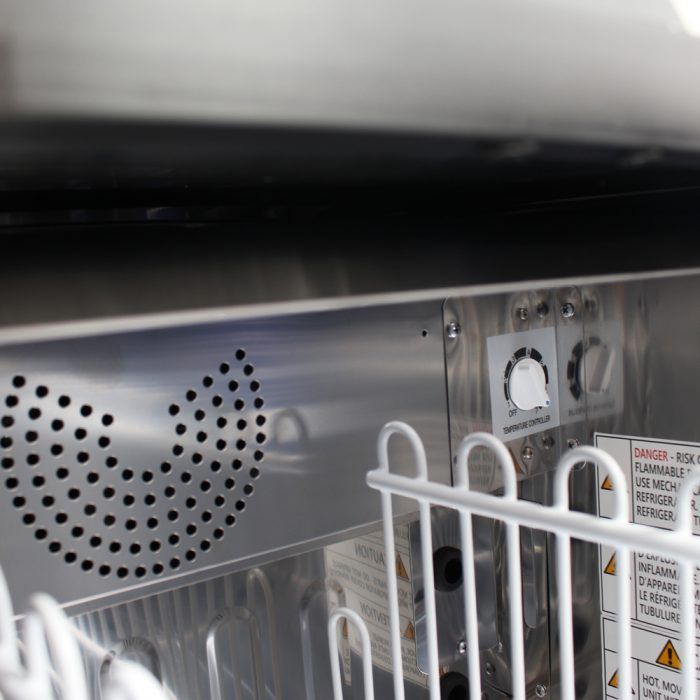 Turbo Air TBC-95SB-N 3 Lids Black Vinyl Exterior Bottle Cooler