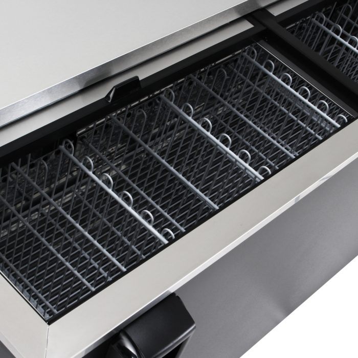 Turbo Air TBC-95SB-N 3 Lids Black Vinyl Exterior Bottle Cooler