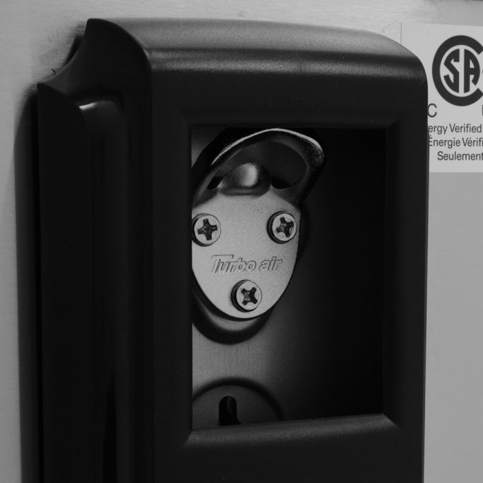 Turbo Air TBC-95SD-N 3 Lids Stainless Steel Exterior Bottle Cooler