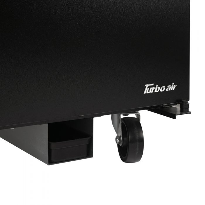 Turbo Air TBD, 1SB, N6 1 Keg Capacity Beer Dispenser, Black Vinyl Exterior