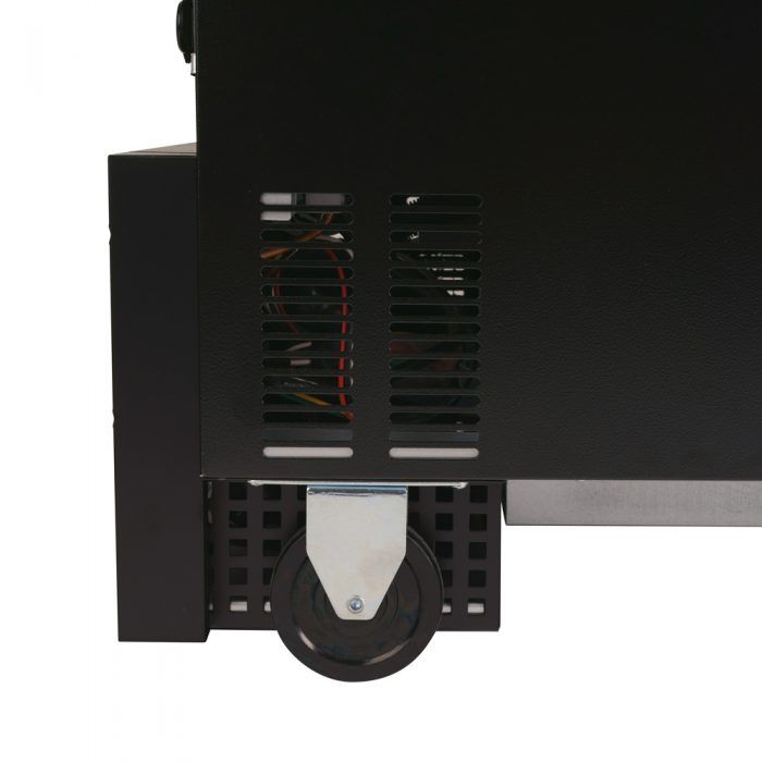 Turbo Air TBD, 1SB, N6 1 Keg Capacity Beer Dispenser, Black Vinyl Exterior