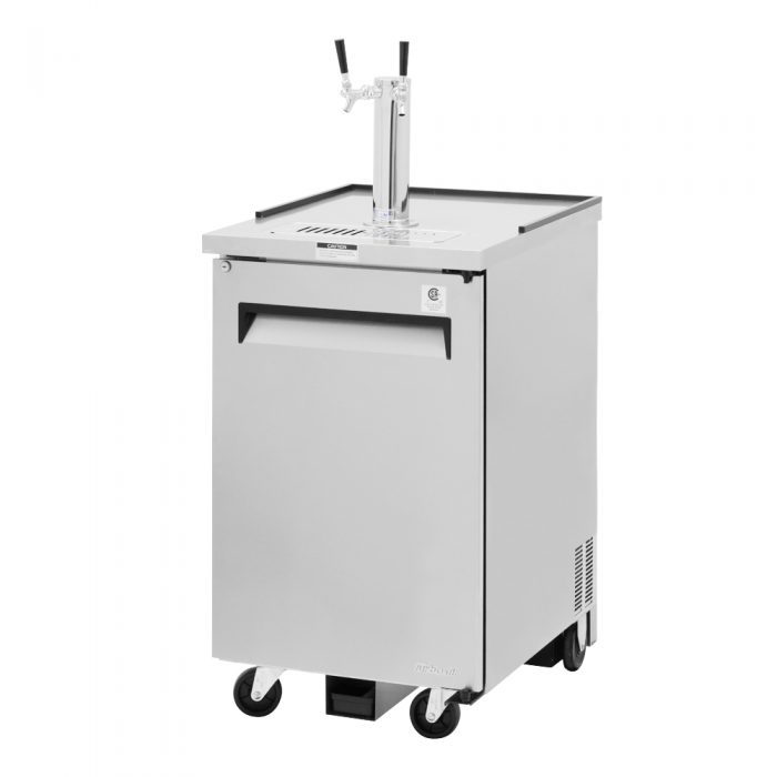 Turbo Air TBD, 1SD, N6 1 Keg Capacity Beer Dispenser, Stainless Steel Exterior