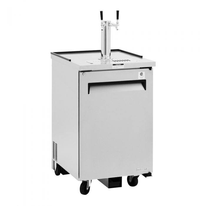 Turbo Air TBD, 1SD, N6 1 Keg Capacity Beer Dispenser, Stainless Steel Exterior