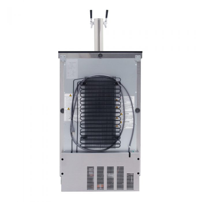 Turbo Air TBD, 1SD, N6 1 Keg Capacity Beer Dispenser, Stainless Steel Exterior